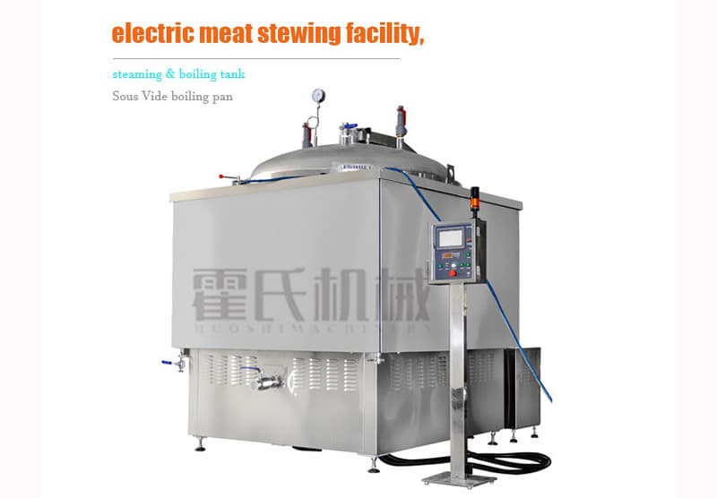 Electric Meat Stewing Facility_ Steaming _ Boiling Tank_Sous